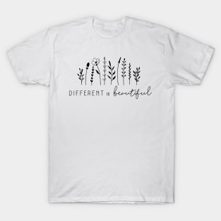 Different is Beautiful T-Shirt